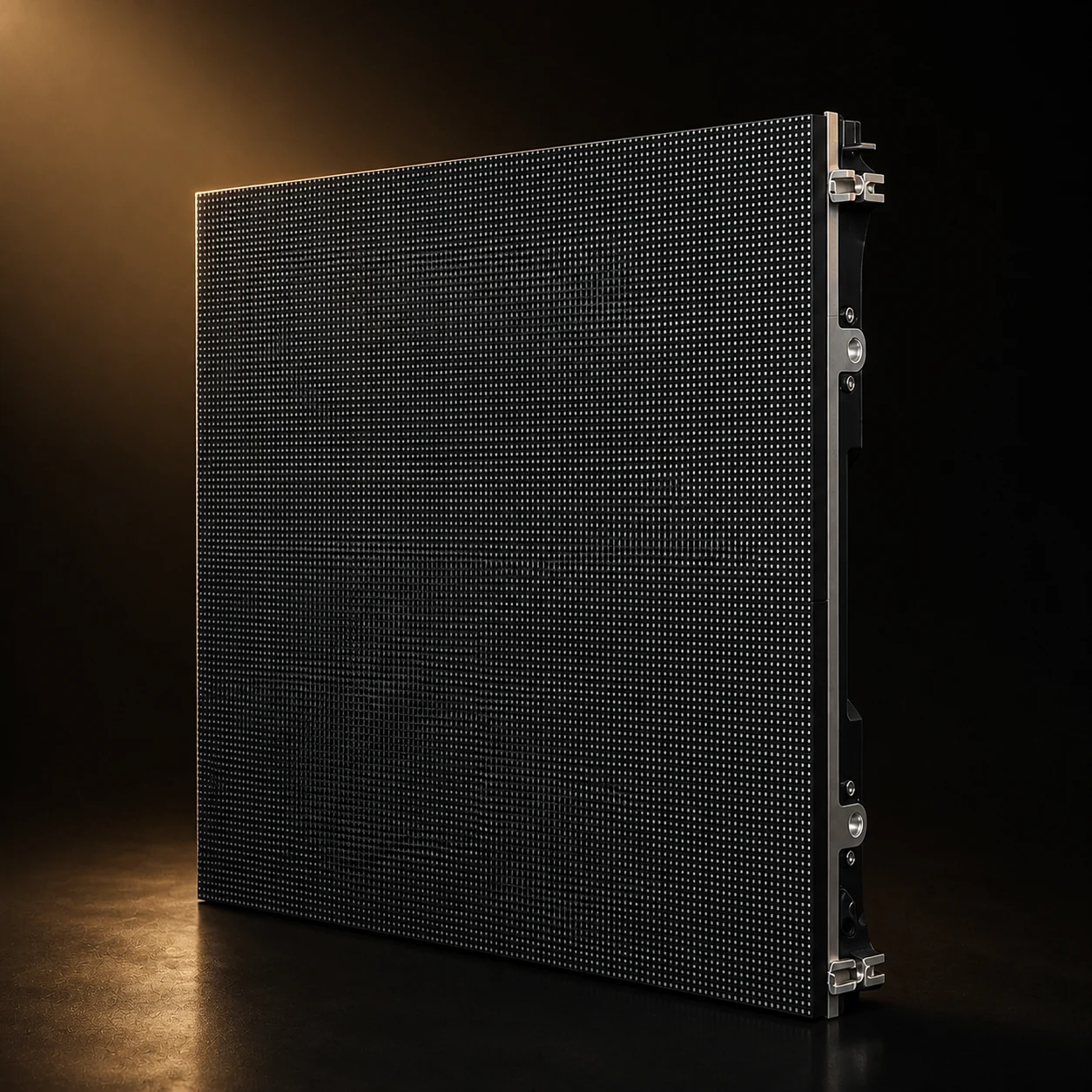 Render 3D en perspectiva del panel LED ETERNYTIME PHAROS 50