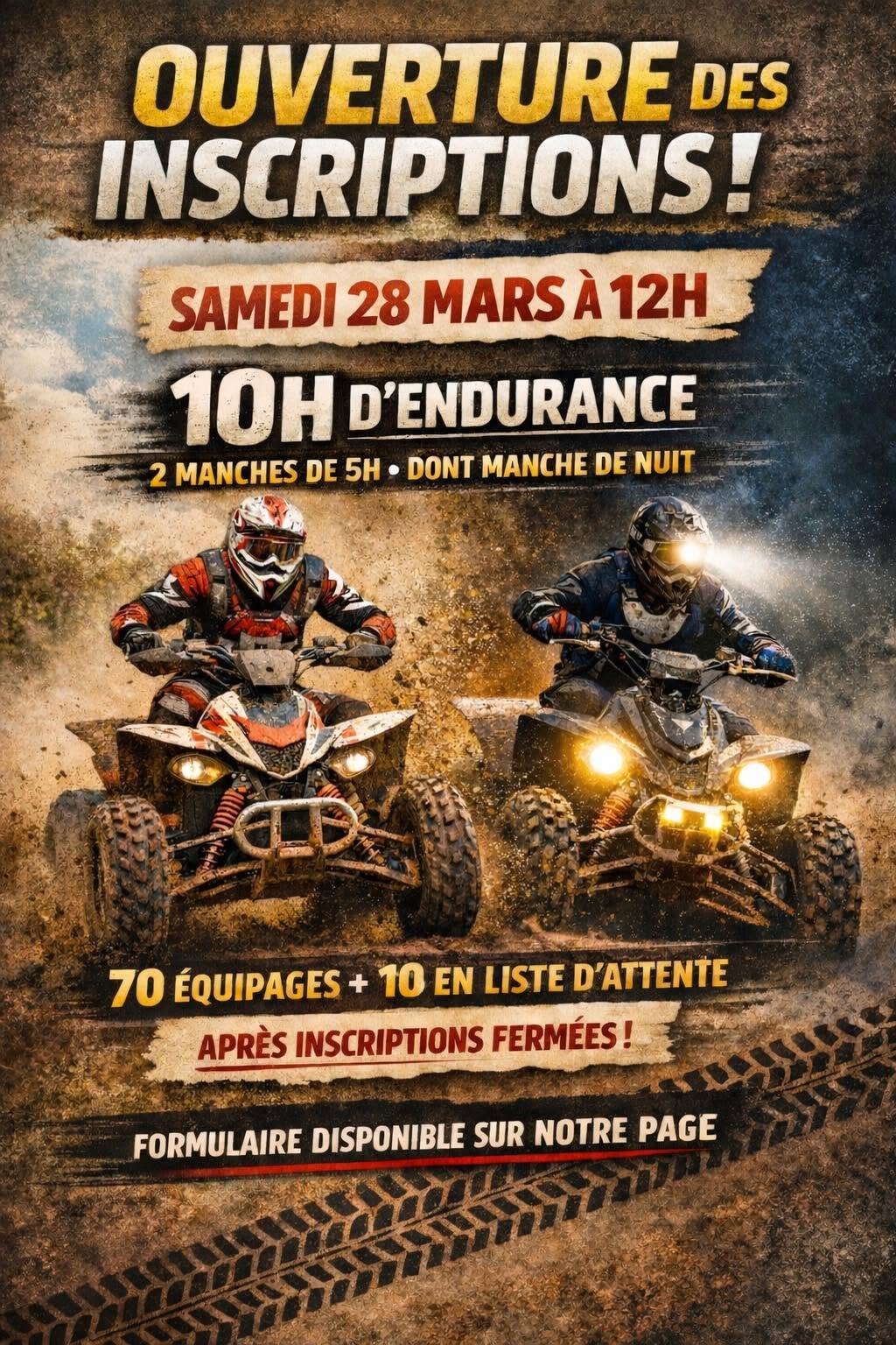 Affiche de 10H DE GONCOURT