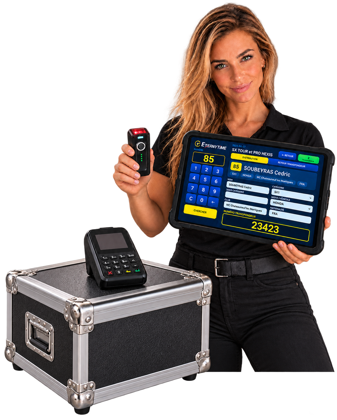 Admin+ ETERNYTIME : tablette, nouvelle scannette et terminal de paiement TPE